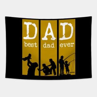 Dad son fathers day Tapestry