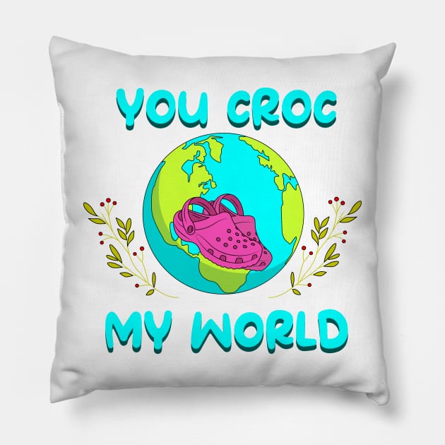 Crocs Pillow by Evgeny