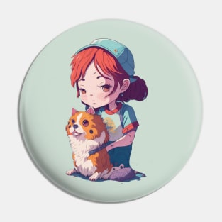 just a girl and her dog Pin