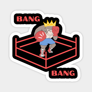 Bang Bang Angry Gorillaz Magnet