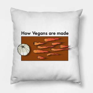 How vegans are made Pillow