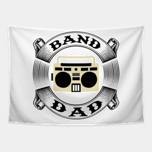 Band Dad T Shirt For Women Men Tapestry