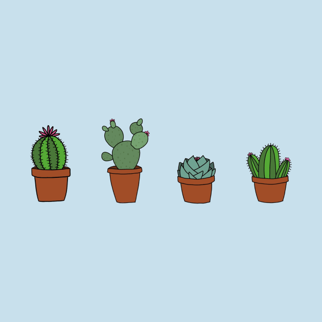 Cacti by katielavigna