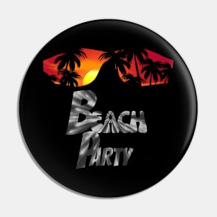 Beach Party Pin