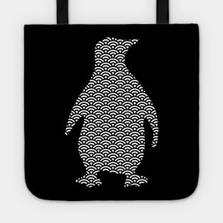 penguin pattern Tote