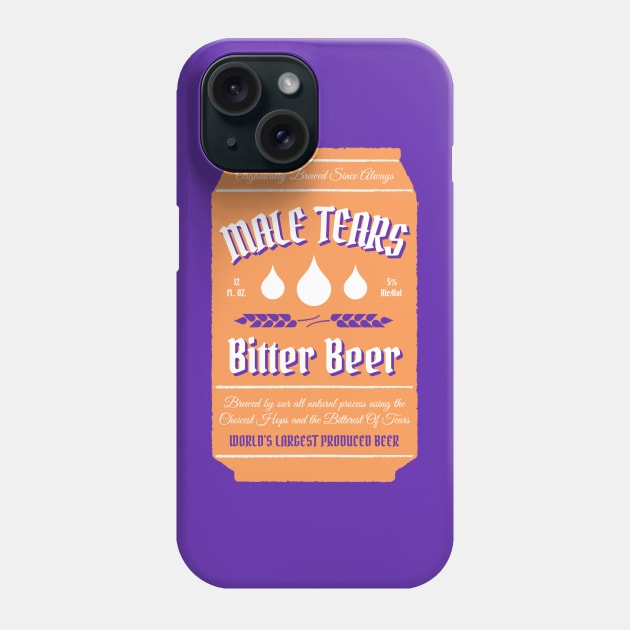 Male Tears Bitter Beer - Can Phone Case by FangirlFuel