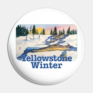 Yellowstone Winter Pin