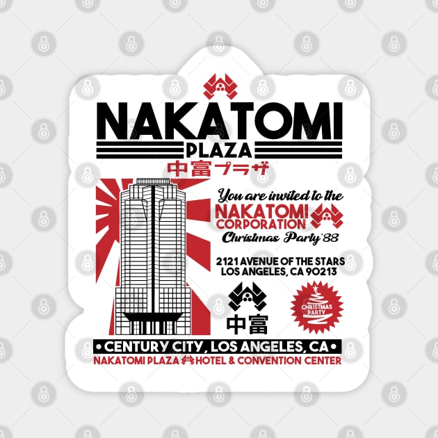 Nakatomi Christmas Party Magnet by carloj1956