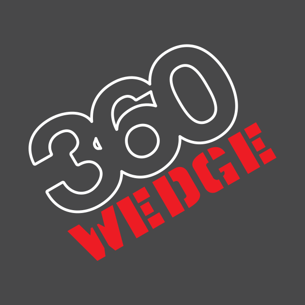 360 Wedge - Badge Design (Reverse) by jepegdesign