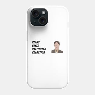 Dwight Schrute false Phone Case