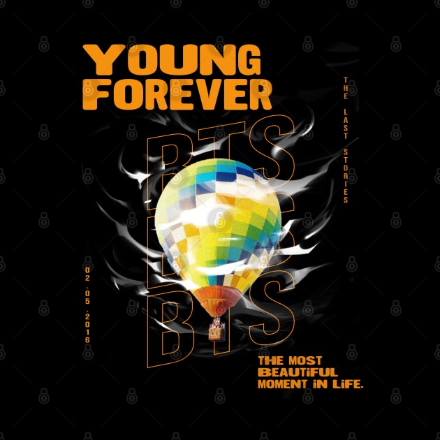 young forever bts by nelkrshop