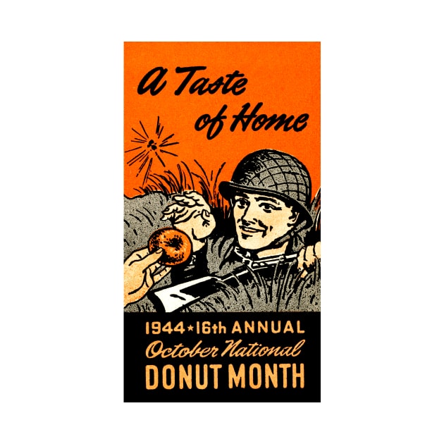 1944 Donuts - A Taste of Home by historicimage
