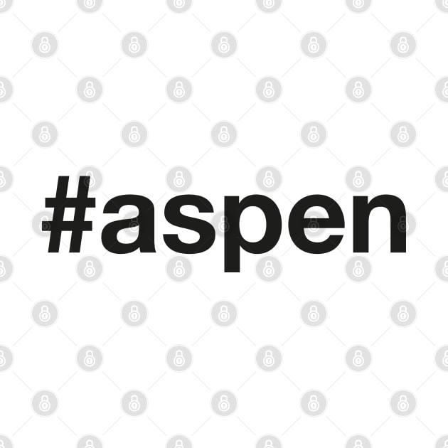 ASPEN Hashtag by eyesblau