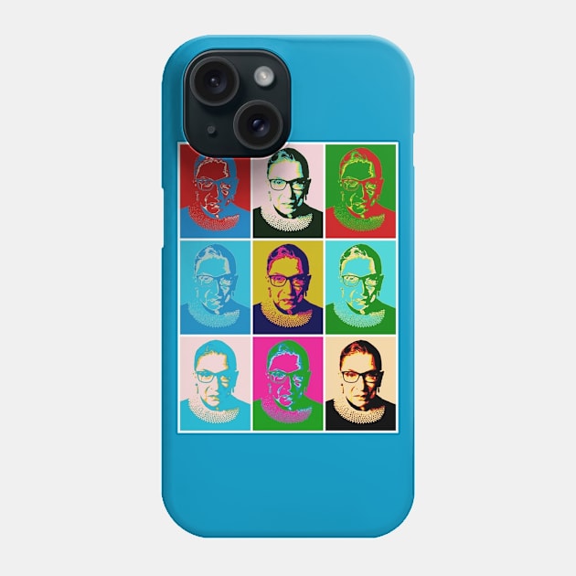 Notorious RBG - I Dissent - Supreme Phone Case by skittlemypony