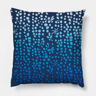 Abstract Summer Rain (MD23SMR004d) Pillow