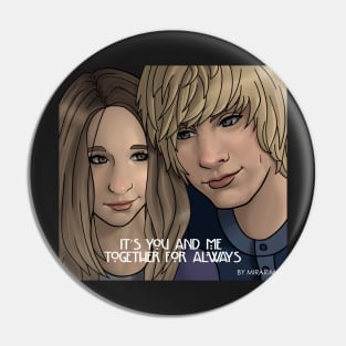 Tate & Violet Pin