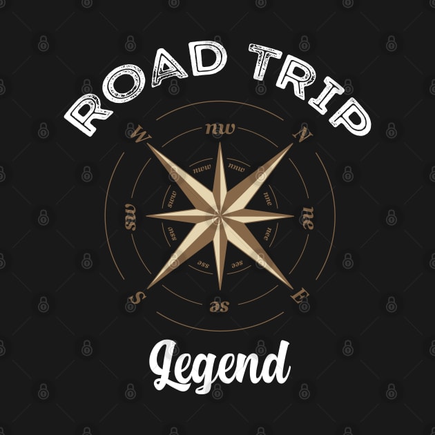 Road Trip Legend - Family Vacay Road Trip by Daily Design