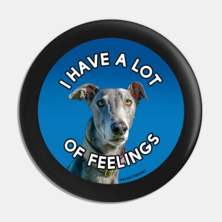 I Have a Lot of Feelings Pin