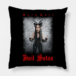 Baphomet Girl Pillow