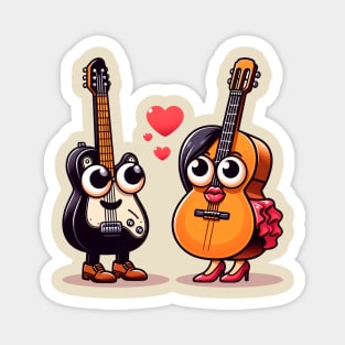 Guitars in love Magnet