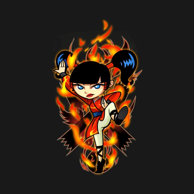 Kimiko Xiaolin Showdown Dragon of Fire by TATSUHIRO