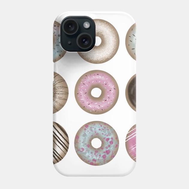 Dont look for love look for donuts Phone Case by SYLPAT