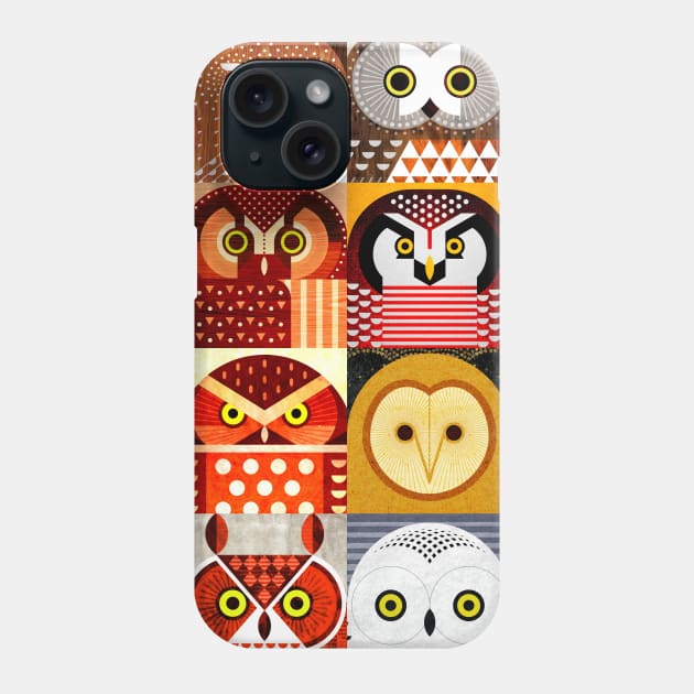 North American Owls Phone Case by Scott Partridge