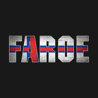 Faroe Flag for Men Women Faroe National Pride T-Shirt