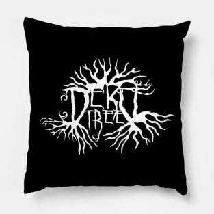 Black Metal Deku Tree Logo Pillow