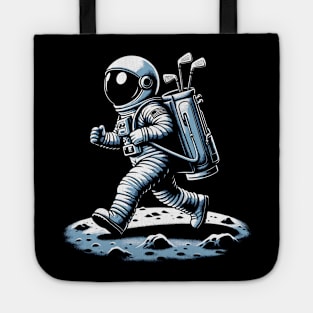 Golf Novelty Funny Astronaut Golfing Funny Golf Tote