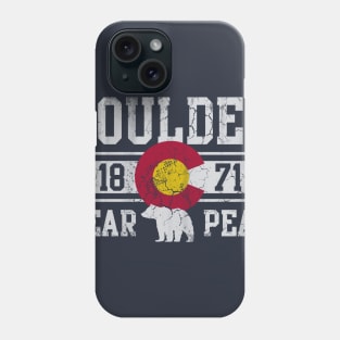 Boulder Colorado Bear Peak Vintage Fade Phone Case