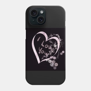 Valentine Bubble Heart Phone Case