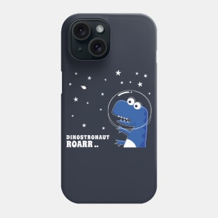 Cute Astronaut dinosaur. Phone Case