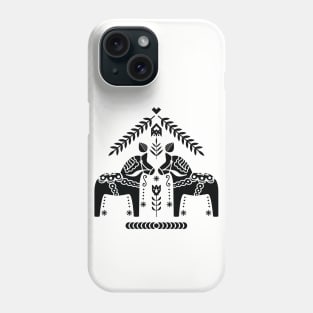 Swedish Dala Horse Phone Case