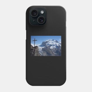 Monte Rosa, Zermatt, Valais, Switzerland, Europe, Gornergrat Phone Case