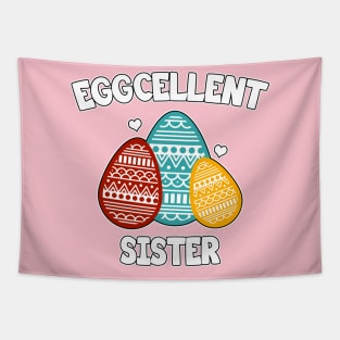 Eggcellent Sister Tapestry