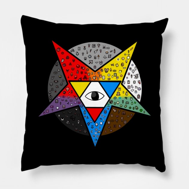 Godhead Pillow by Pawful's Designs