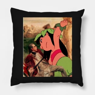 Lilo, wooping captain cook Pillow