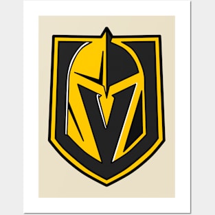 Vegas Golden Knights Custom Wall Art – Hex Head Art