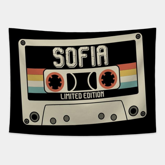 Sofia - Limited Edition - Vintage Style Tapestry by Debbie Art