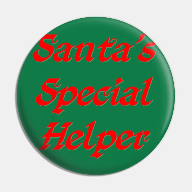 Santa's special helper Pin by Wakingdream