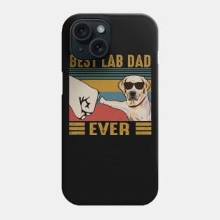 Best Lab Dad Ever Funny Labrador Retriever Lover Phone Case