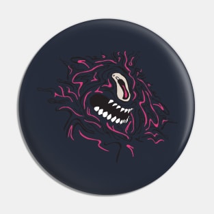 One Eyed Void Beast line art Pin