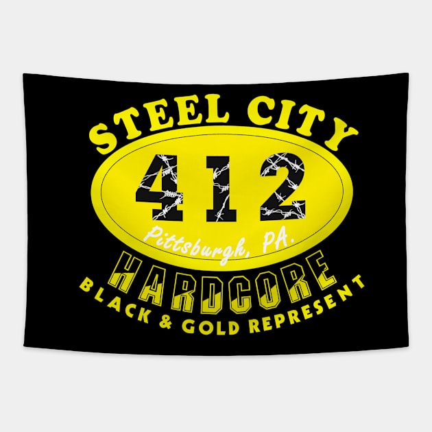 Steel City Hardcore Tapestry by Steel City Stompwear