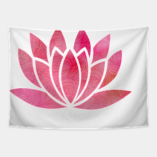 Flower of Life pink Tapestry