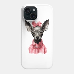 Xolo Dog Portrait Phone Case