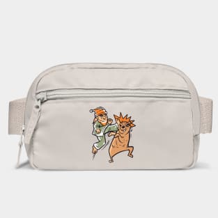 Lawn Gnome And Gopher Karate Fight Bag