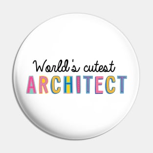 Architect Gifts | World's cutest Architect Pin