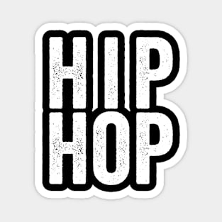 Hip Hop Fun White Magnet