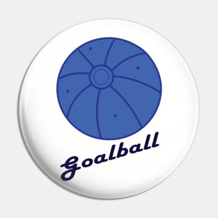 Goalball Pin